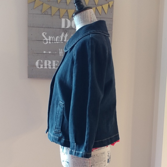 Crop jean jacket - Picture 4 of 6